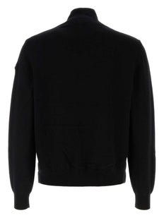 wool-blend padded jacket