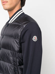 logo-patch padded-design jacket