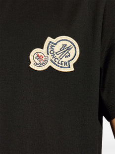 bawełniana koszulka z aplikacją z logo