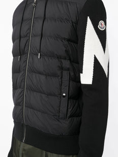 padded hooded jacket