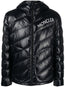 Shama logo-print quilted puffer jacket