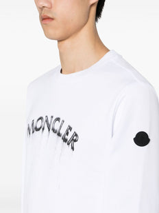 bluza bawełniana z nadrukiem logo