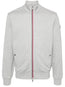 appliqué-logo zipped sweatshirt