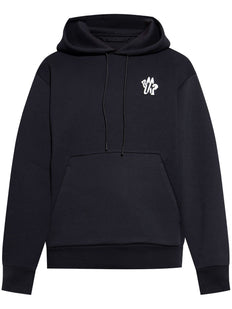 bluza z kapturem z aplikacją z logo