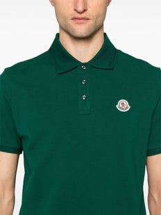 Koszulka polo z piki z aplikacją i logo