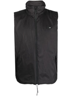 stand-up collar lightweigth gilet