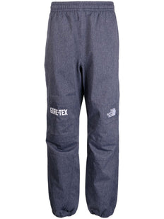 logo-embroidered elasticated-waist track pants