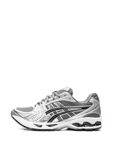 Buty żelowe Kayano 14 w kolorze „Jasper Green”.
