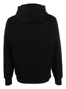 bluza z kapturem z długim rękawem i naszywką z logo