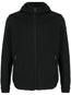 logo-patch hooded jacket