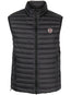 logo-patch padded gilet