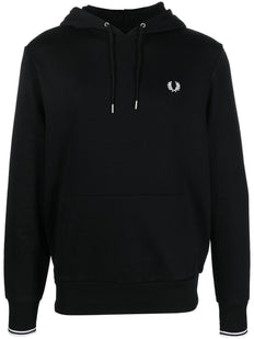 bluza z kapturem z haftowanym logo