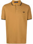 embroidered-logo polo shirt