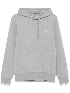 bluza z kapturem z haftowanym logo