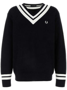 sweter w paski