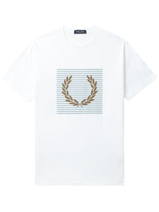 T-shirt z bawełny z logo