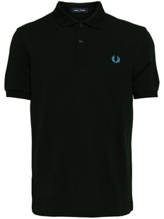 bawełniana koszulka polo z haftowanym logo
