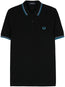 bawełniana koszulka polo z haftowanym logo