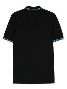 bawełniana koszulka polo z haftowanym logo