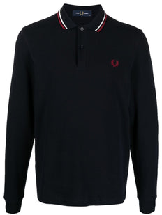 bawełniana koszulka polo z haftowanym logo