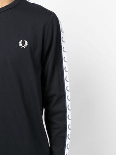 bluza z długim rękawem i haftowanym logo