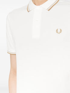 Koszulka polo z haftem Laurel Wreath