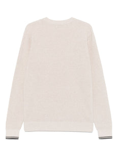 waffle-stitch sweater