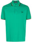 bawełniana koszulka polo z haftowanym logo