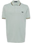 bawełniana koszulka polo z haftowanym logo
