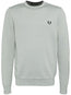 logo-embroidered wool-blend jumper