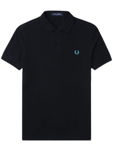 bawełniana koszulka polo z haftowanym logo