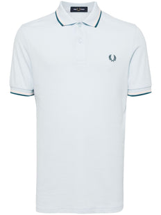 bawełniana koszulka polo z haftowanym logo