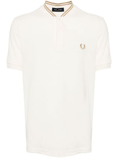 koszulka polo z kołnierzykiem typu band-collar