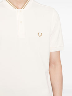 koszulka polo z kołnierzykiem typu band-collar