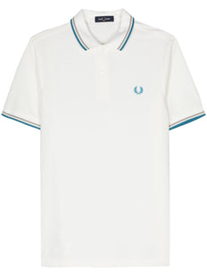 bawełniana koszulka polo z haftowanym logo