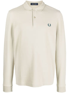 bawełniana koszulka polo z haftowanym logo