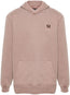 bluza z kapturem z aplikacją z logo