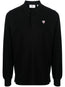 long-sleeve polo shirt