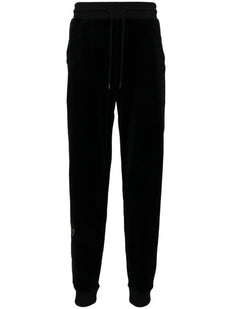 velvet track pants