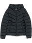 hooded puffer jacket