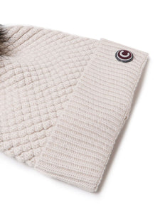 pompom beanie hat