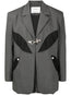 single-breasted virgin wool suit