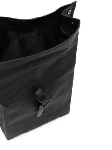 Mini plecak Rolltop Rucksack z wytłoczonym logo