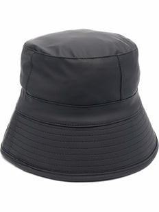logo-plaque bucket hat