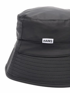 logo-plaque bucket hat