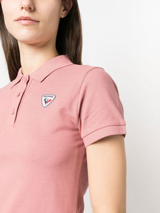 koszulka polo z aplikacją z logo