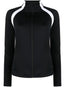 Aerial zip-up fleece jacket