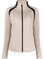 Aerial zip-up fleece jacket