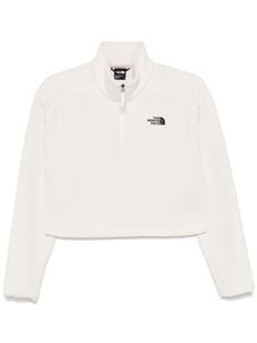 Cropped High Pile Fleece sweatshirt