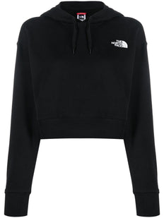 bluza z kapturem i ściągaczem z nadrukowanym logo